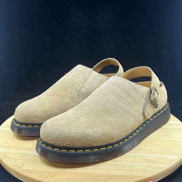 Doc Marten’s Isham Desert Oasis Suede Mules Mens Size 12 - Picture 2 of 8